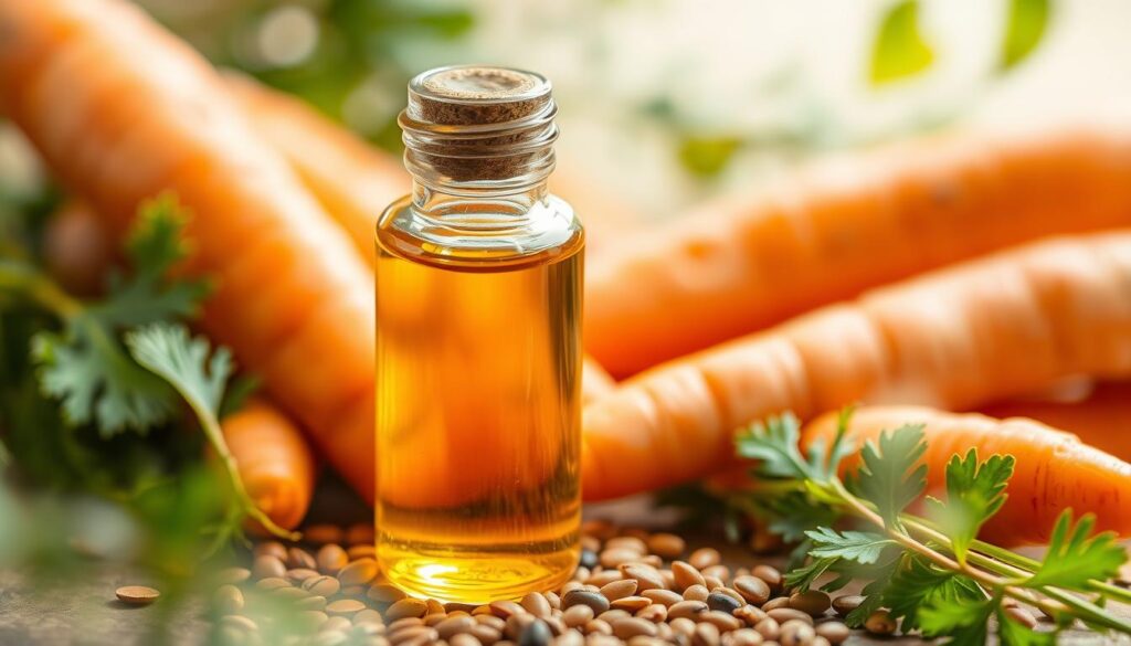 Carrot seed oil antioxidant properties