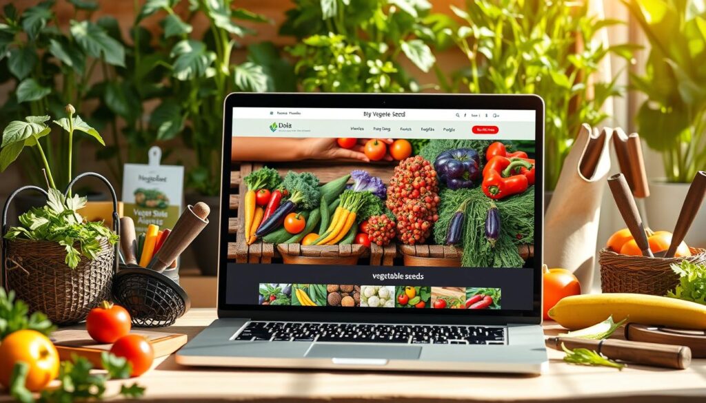 Convenient online vegetable seeds shop