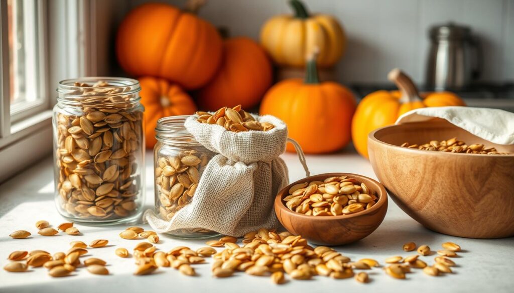 pumpkin seed storage tips