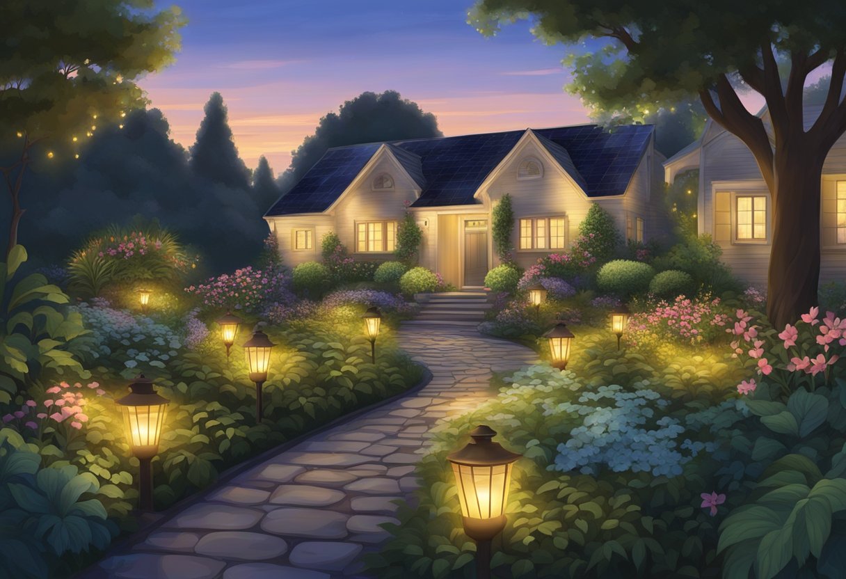 Decorative Solar Lights Garden Ideas
