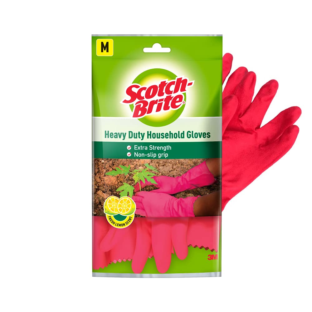 Scotch-Brite Rubber Best Gardening Gloves